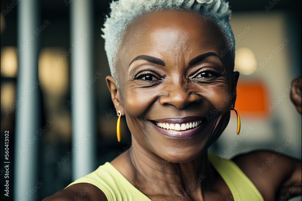Happy Good Looking African Fifty Year Old Woman Ai Generated happy-good-looking-african-fifty-year-old-woman-ai-generated