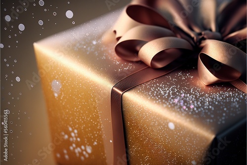 Festive gift wrapping gift ...
