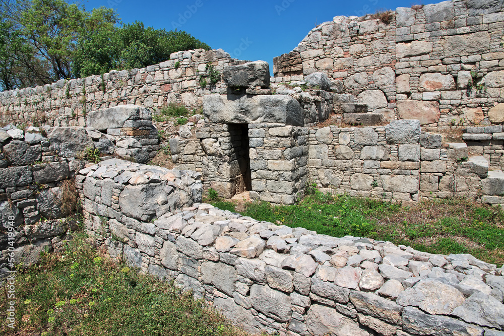 Taxila, Dharmarajika stupa and monastery, Pakistan