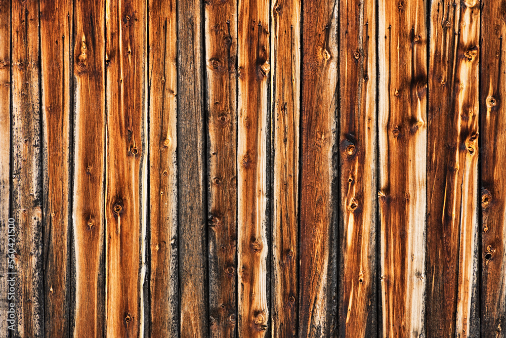 Fototapeta premium Backdrop of wooden boards