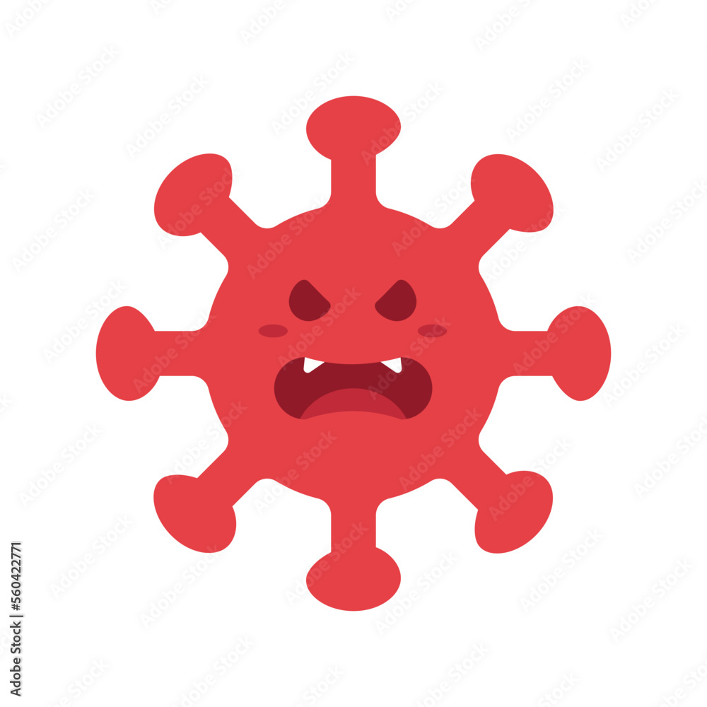 Cartoon Virus Illustration (v.4) Cartoon Virus Illustration (v.4)