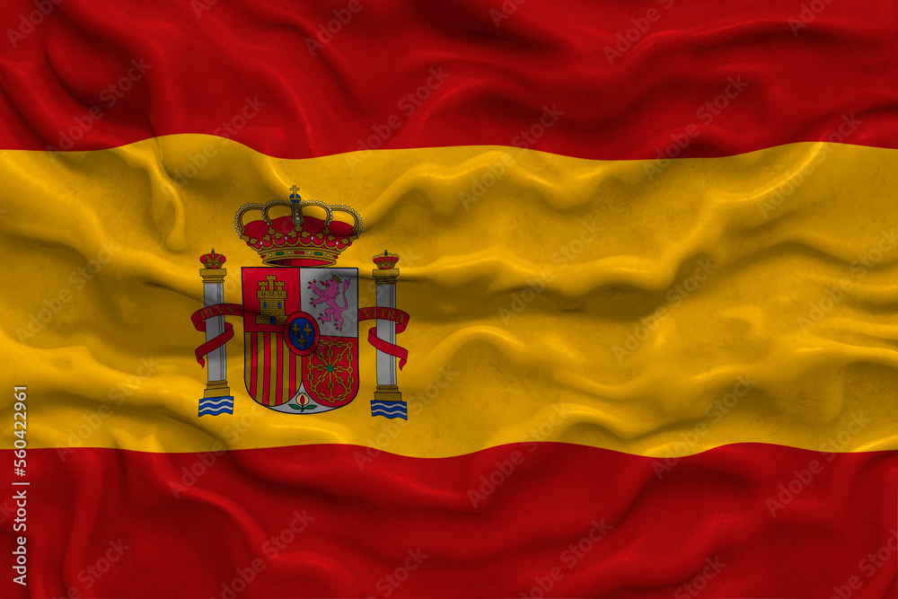 National flag of España. Background with flag of España National flag of España. Background with flag of España