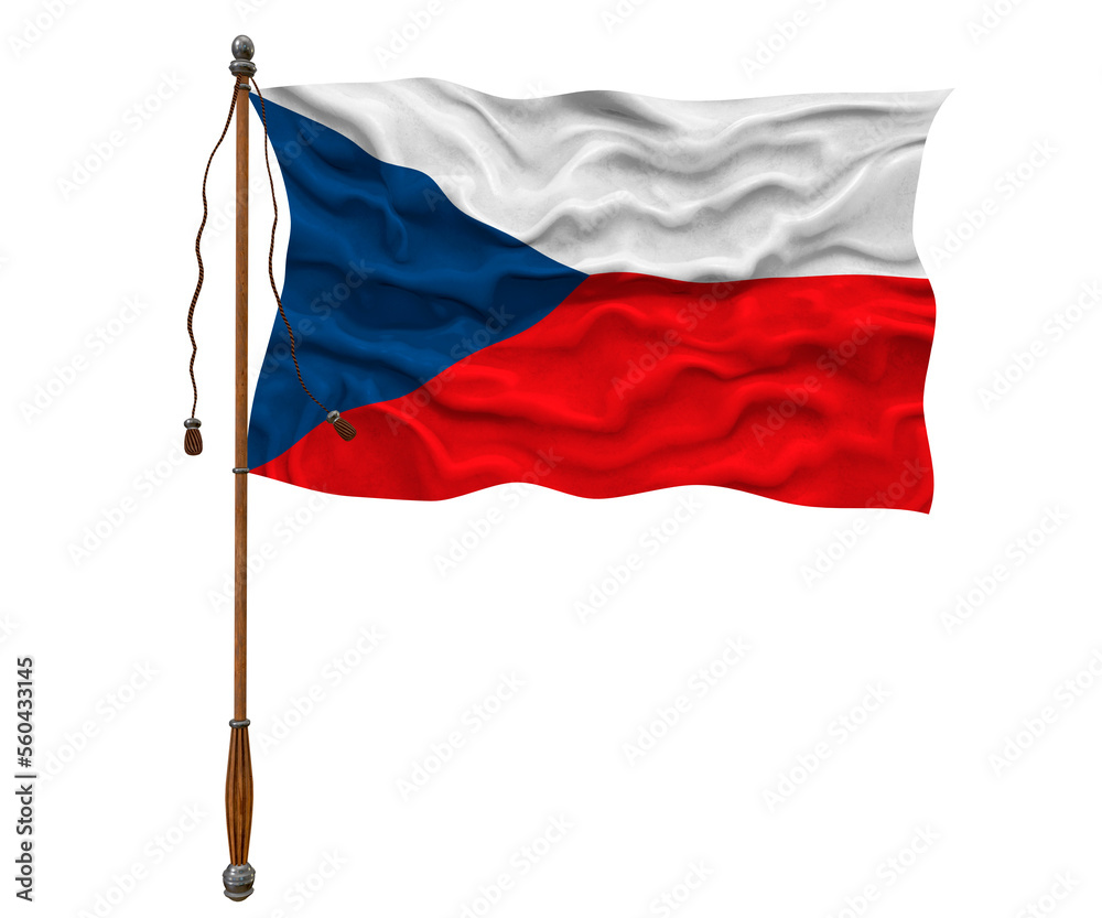 National Flag Czech Republic. Background with flag of Czech Republic National Flag Czech Republic. Background with flag of Czech Republic