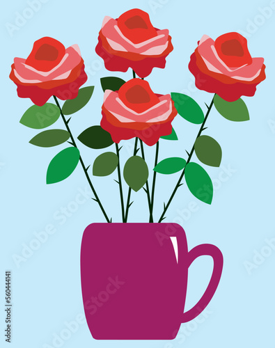 A Cup of Flowers