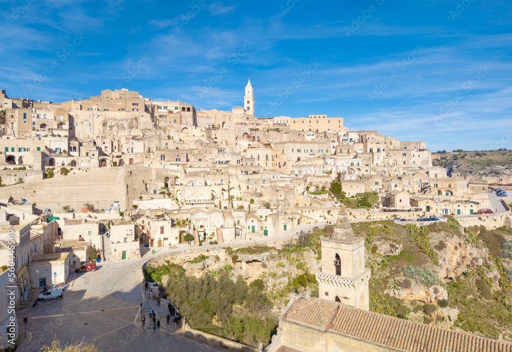 Matera (Basilicata) - The historic center of the wonderful stone city of southern Italy, a tourist attraction for famous 