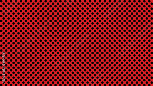 Red Metallic Circular Fiber Background. photo