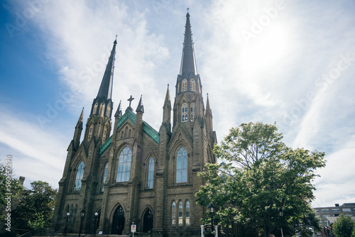 St. Dunstan's Basilica Cathedral, National Historic Site of Canada in Charlottetown, Prince Edward Island