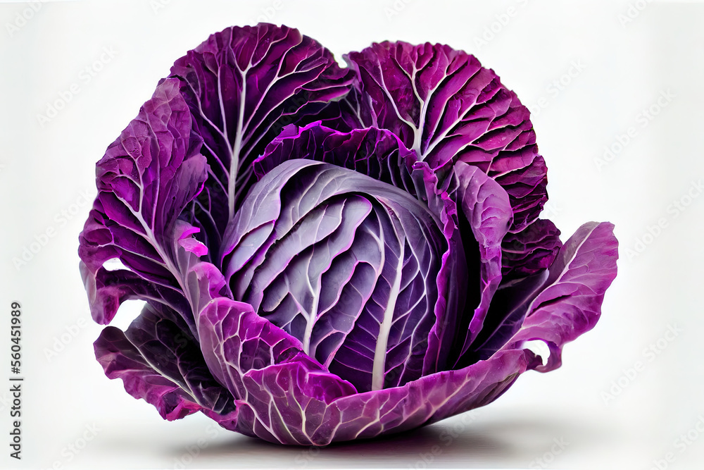Obraz premium One natural Purple Cabbage