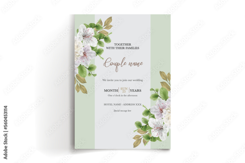 save the date wedding invitation 