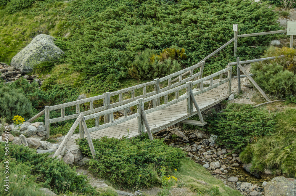 Puente en la montaña Puente en la montaña