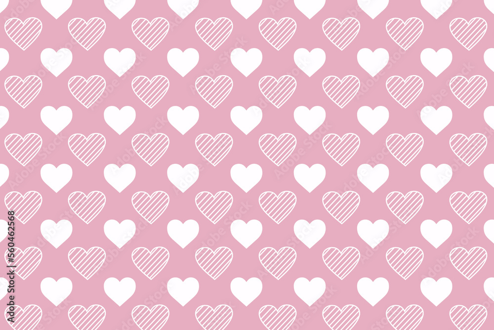 Valentine's Day Pattern Background Valentine's Day Pattern Background