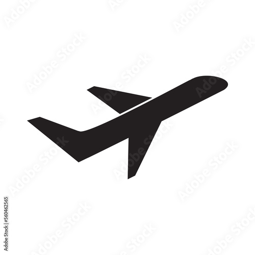 airplane icon vector illustration sign