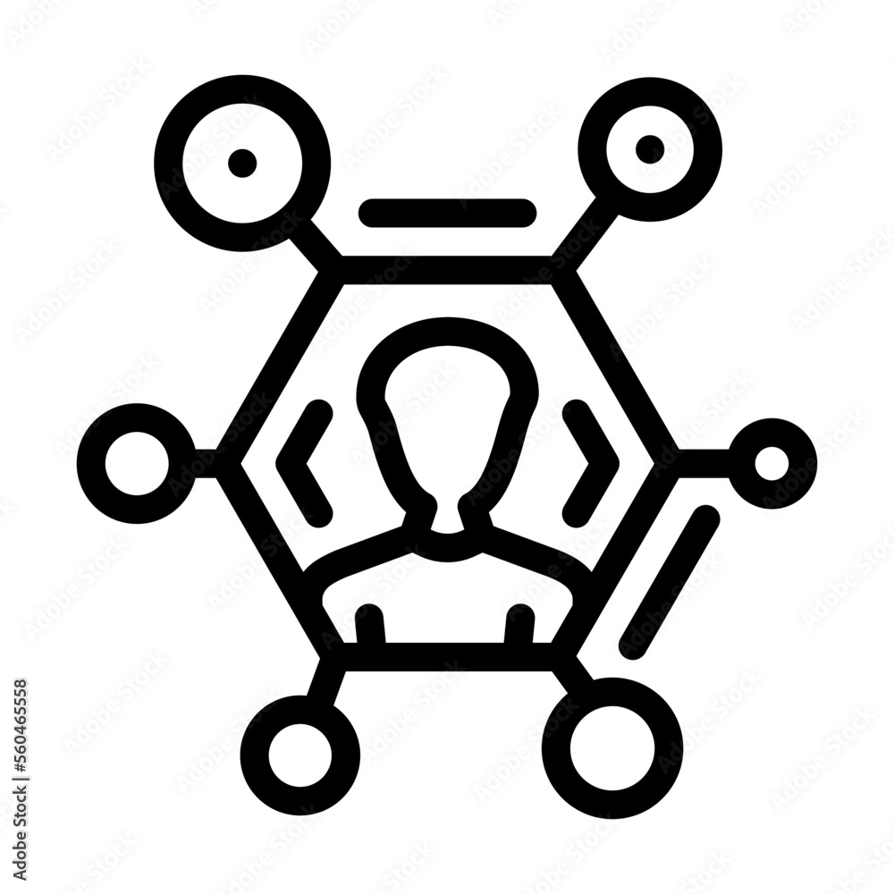 society esg line icon vector. society esg sign. isolated contour symbol black illustration society esg line icon vector. society esg sign. isolated contour symbol black illustration
