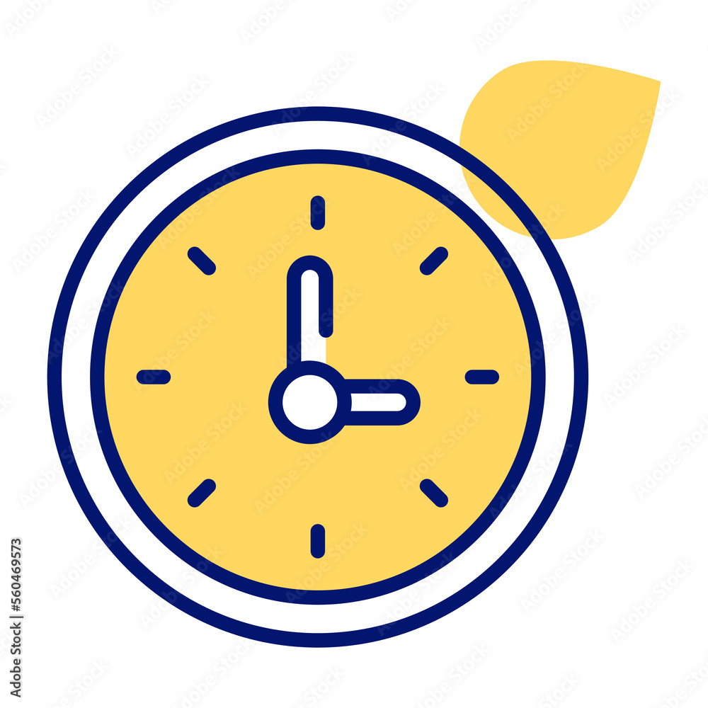 Beautiful vector design of wall clock, easy to use Beautiful vector design of wall clock, easy to use