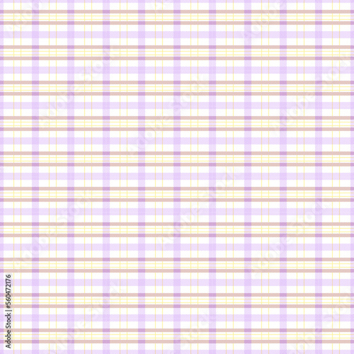Gingham plaid seamless pattern on a white background
