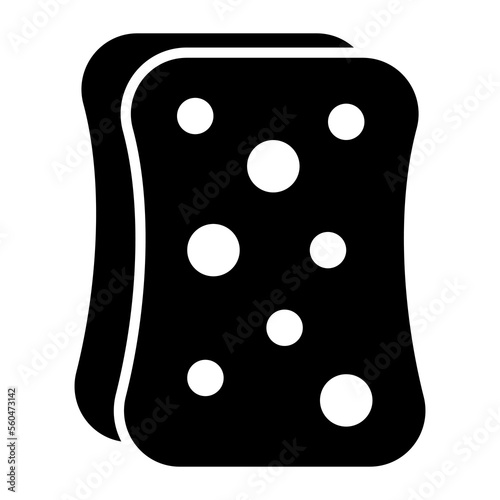 A beautifully designed cleaning sponge vector, hygiene concept