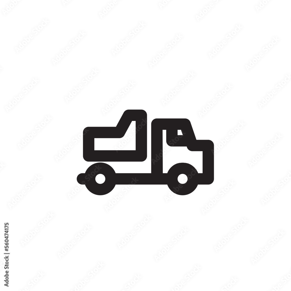 Truck Outline Icon