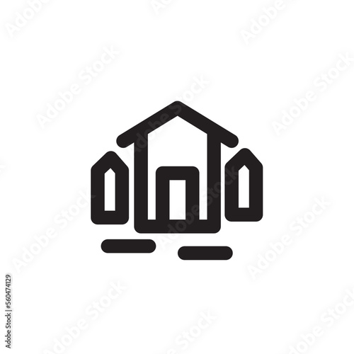 Shelter Outline Icon