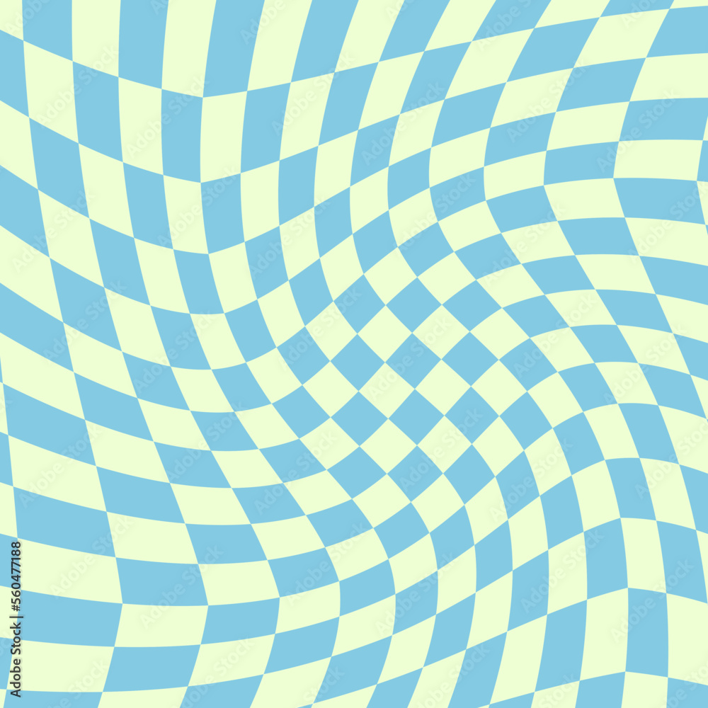 cool distorted checkerboard decoration gingham, plaid, checkered pattern