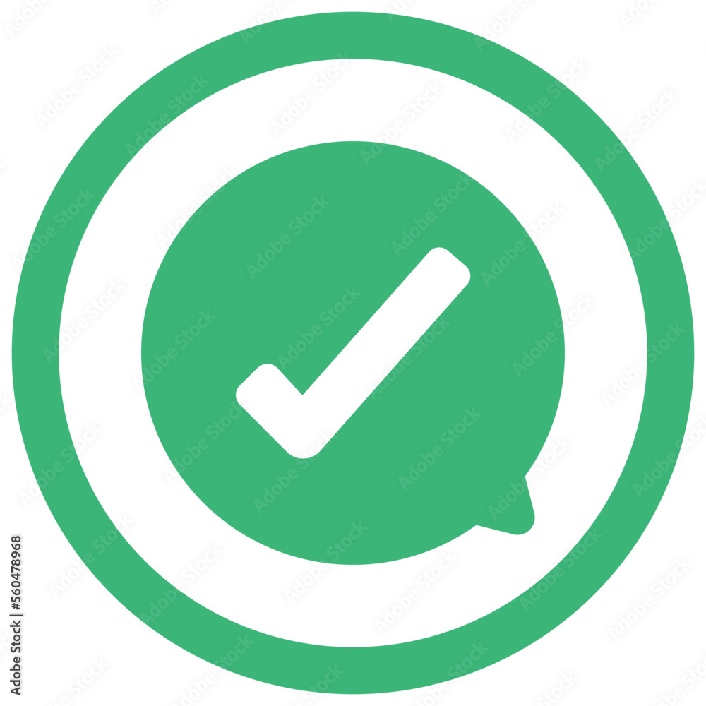 Tick Message Icon Tick Message Icon