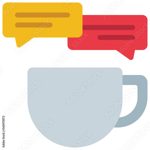 Tea Conversation Icon