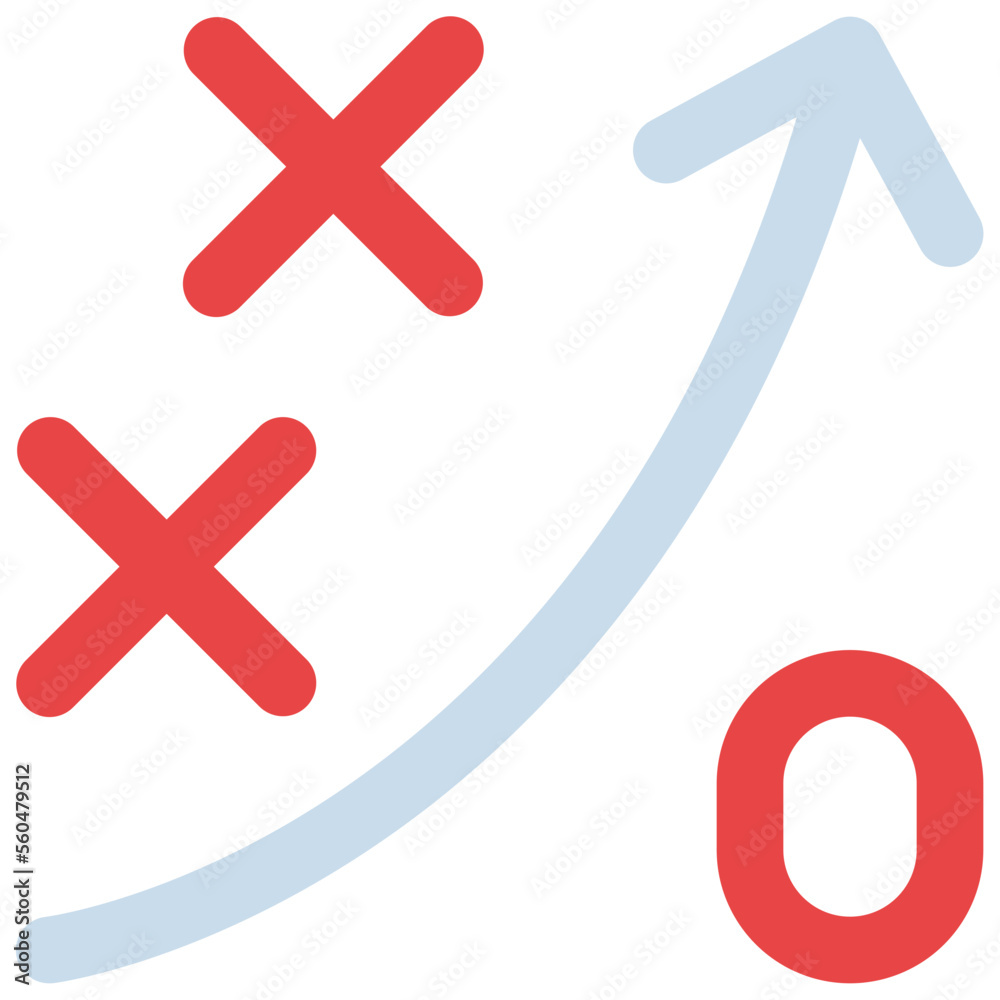 Fototapeta premium Strategic Plan Icon