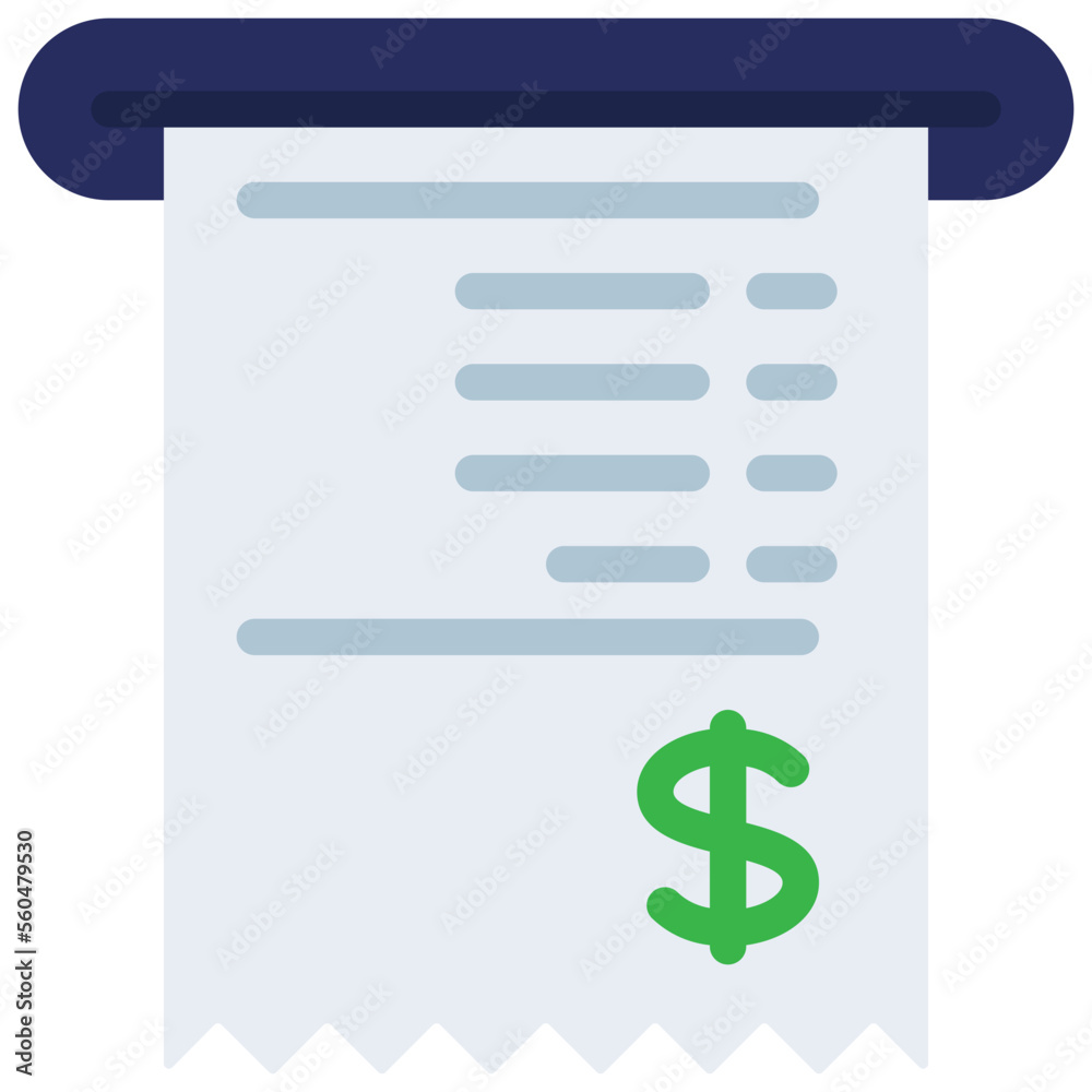 Receipt Printing Icon