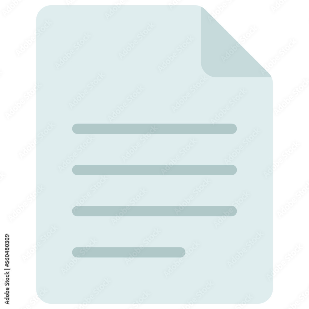 Paper File Icon Paper File Icon