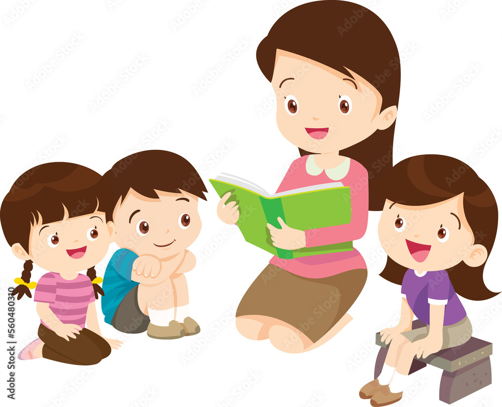 back to school with kids reading book education happy children concept back to school with kids reading book education happy children concept