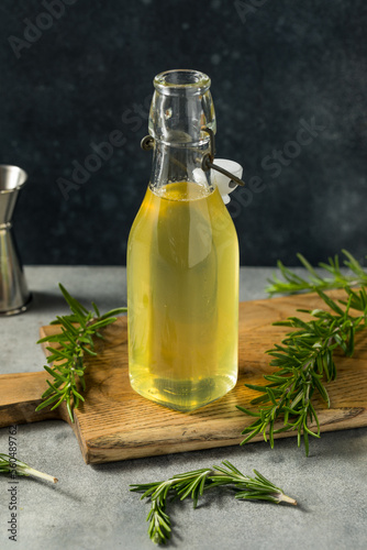 Homemade Rosemary Simple Syrup