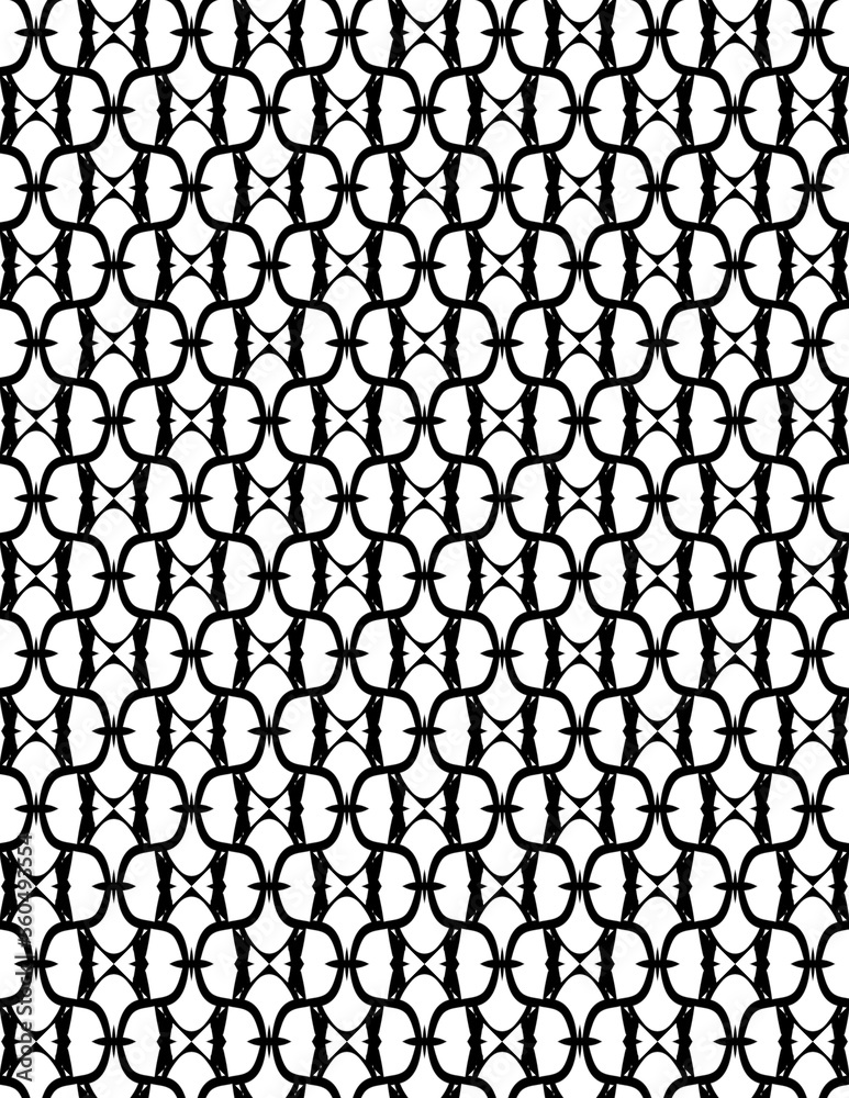 Black and white abstract geometric pattern Black and white abstract geometric pattern