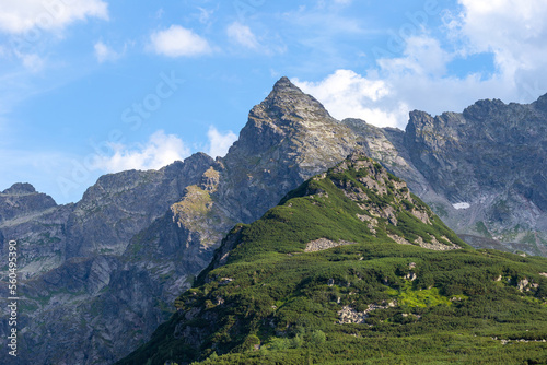 View of the Tatras mountains. Poland.