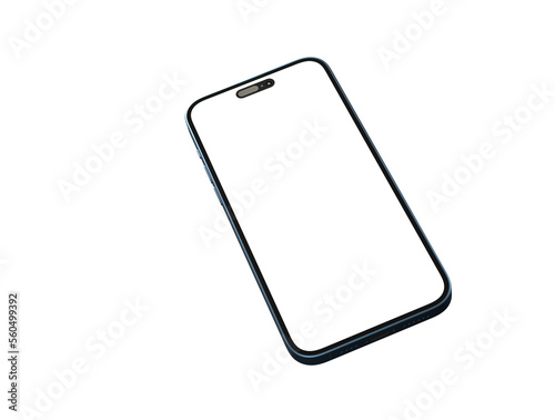 Smartphone. Mobile phone Template. Telephone 3d - mockup