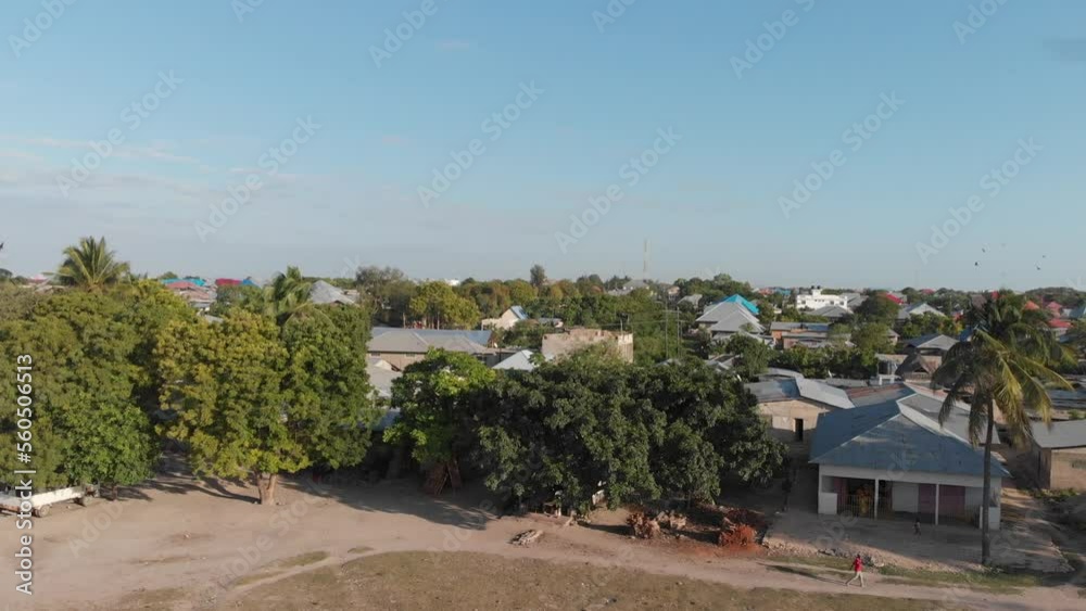 Zanzibar beaches and turquoise water shot by drone in Tanzania, East-Africa. Zanzibar beaches and turquoise water shot by drone in Tanzania, East-Africa.