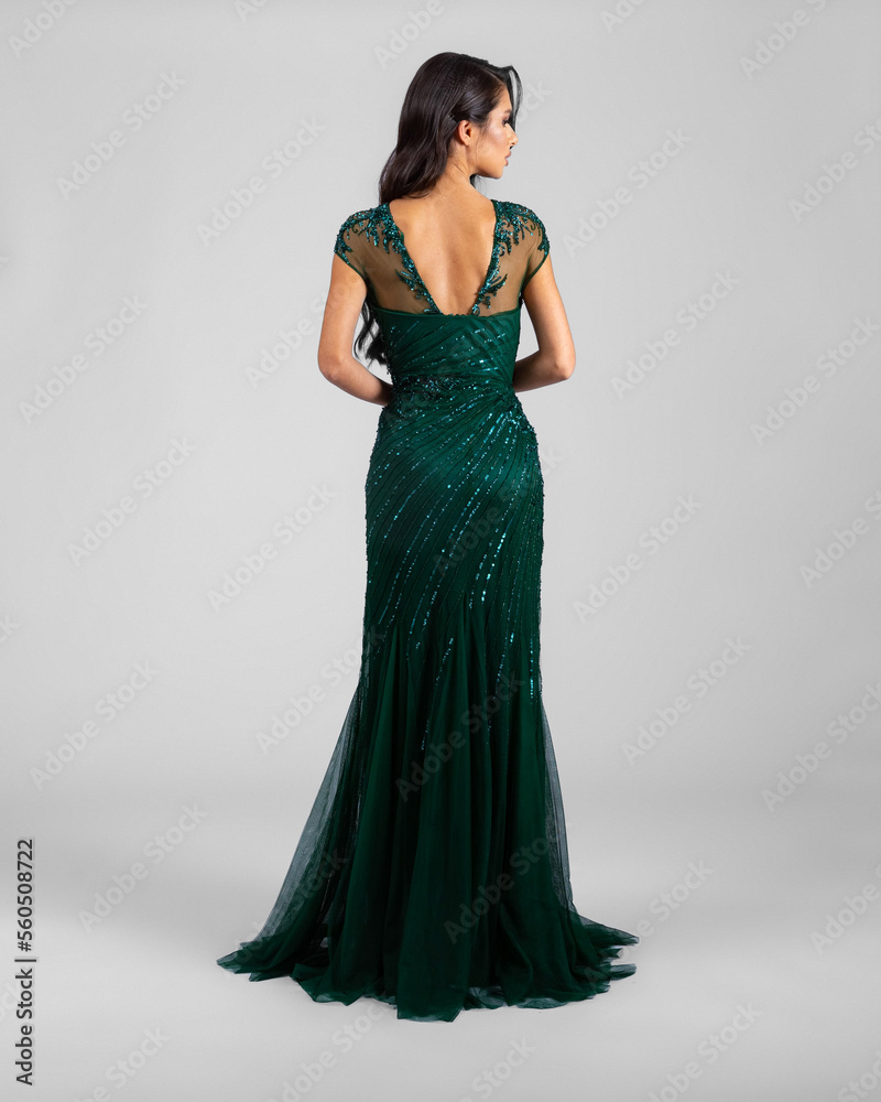 a model in an elegant evening dress dress a model in an elegant evening dress dress