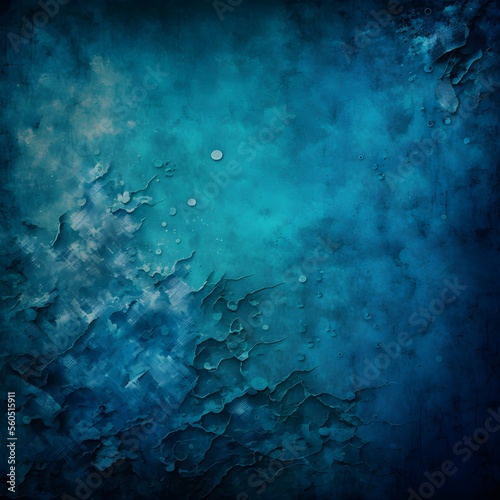 Textured background  blue and rustic.
