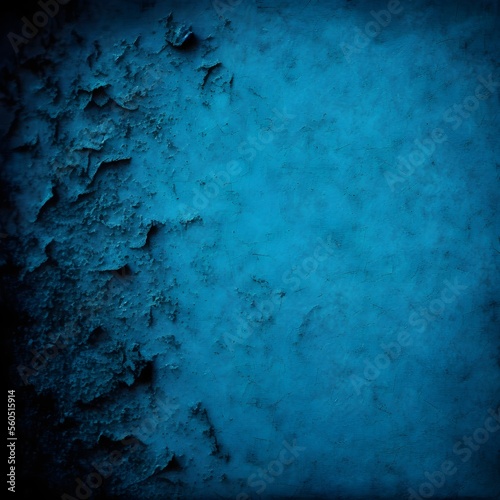 Textured background, blue and rustic. © unik