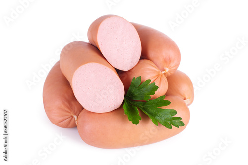 Beef sausages with parsley