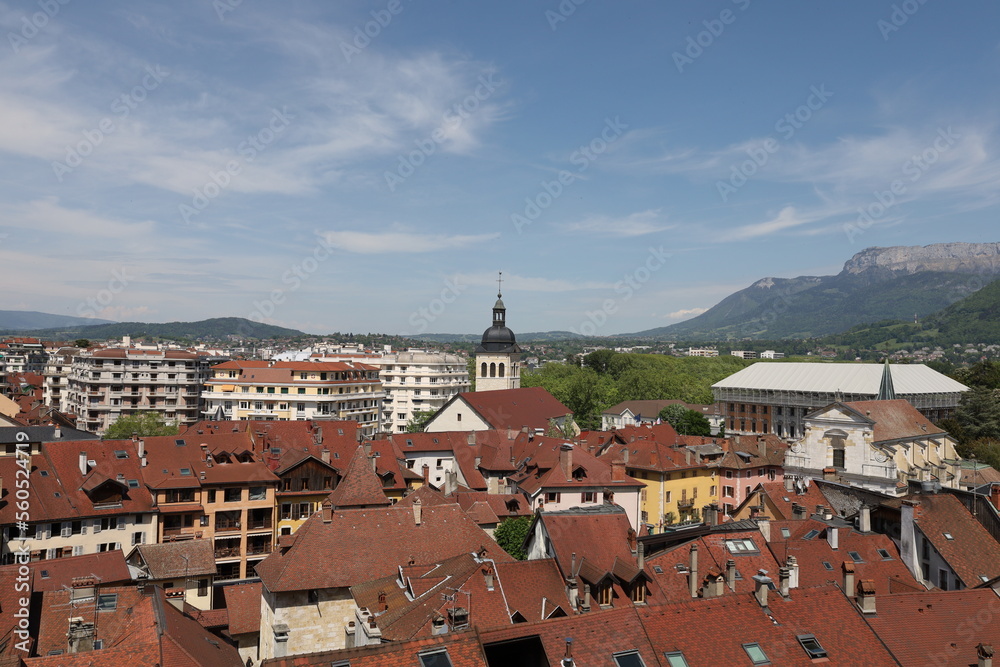 Annecy is the prefecture and largest city of the Haute-Savoie department 