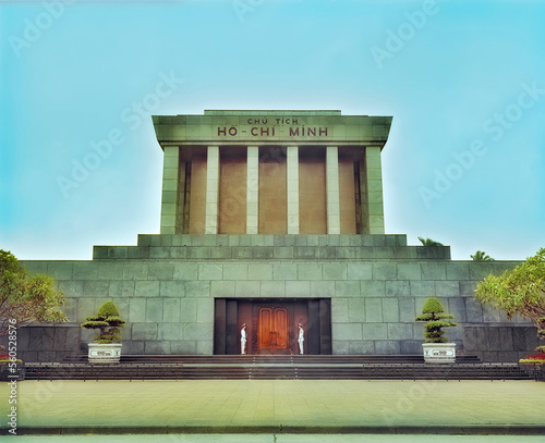 Ho Chi Minh's Mausoleum, Hanoi, Vietnam