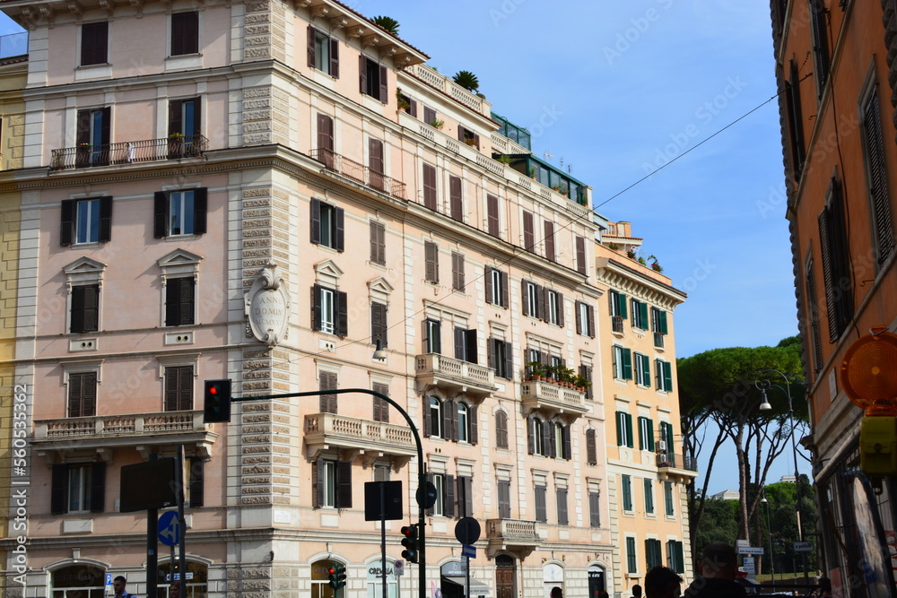 View of Architecture in Rome