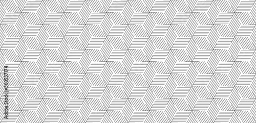 Geometric seamless pattern with streak stars of David vector illustration