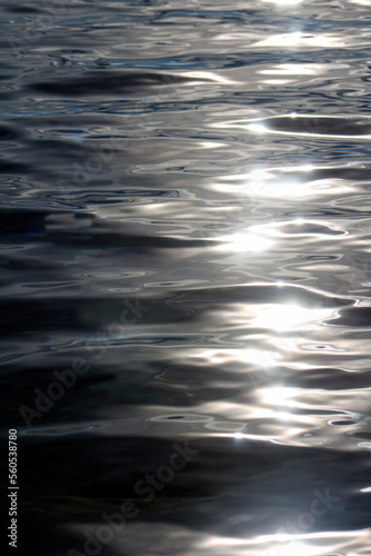 Sparkly, Silver, Silky Ripples of Lake Water - Background, Backdrop, and/or Wallpaper