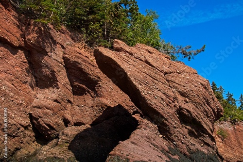 Nature slowly carved her own artwork into the coastline at Hopewell Rocks, New Brunswick.
