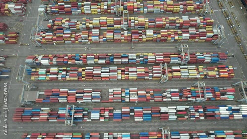 aerial container port
