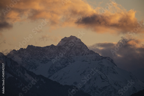 Allgäuer Berglandschaft im Winter