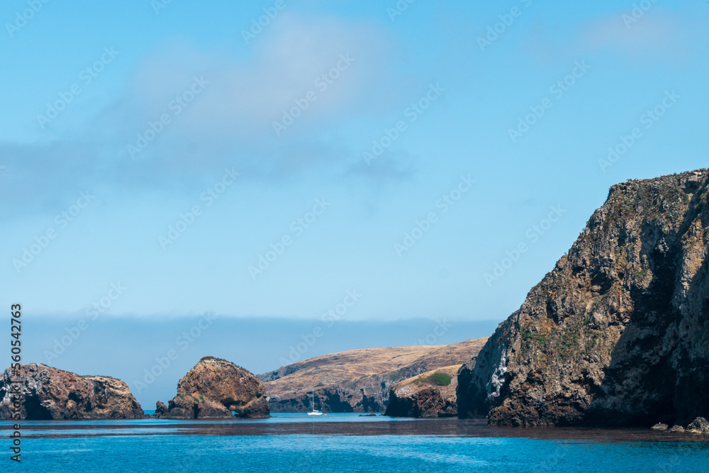 Channel Islands National Park, Santa Cruz Island off the coast of California, USA Channel Islands National Park, Santa Cruz Island off the coast of California, USA