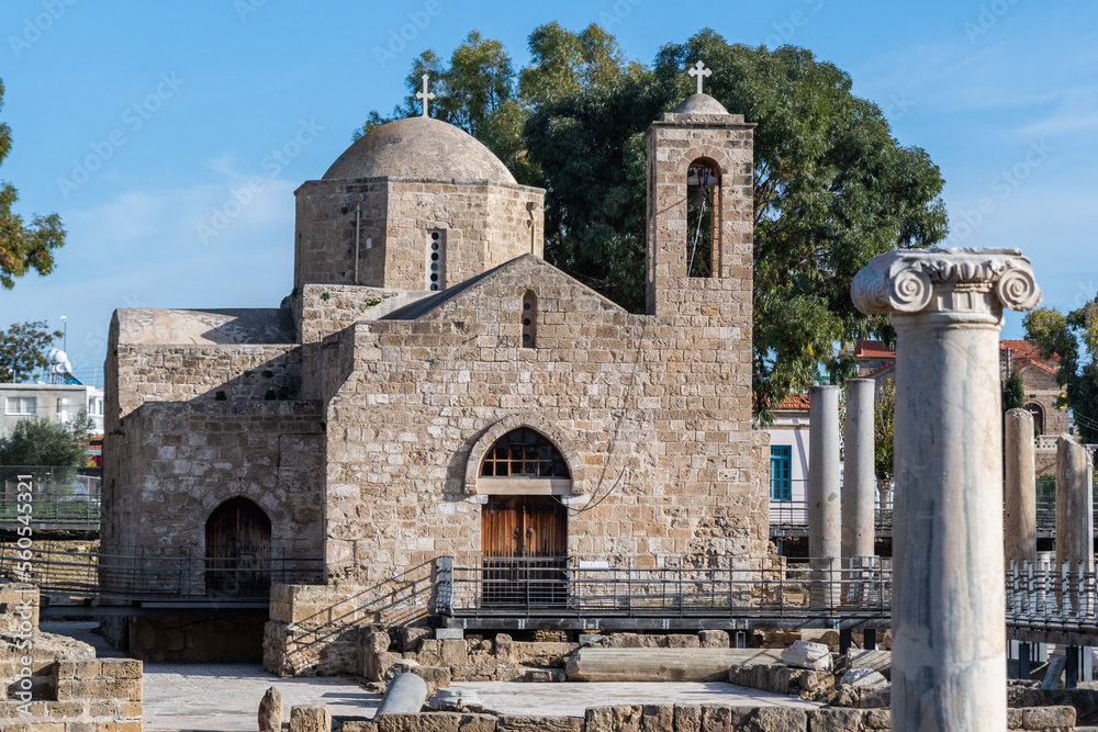 Naklejka premium Kościół w Paphos