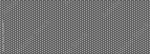 Geometrical background pattern texture. Web design blank. Black and white monochrome futuristic metaverse tech web 3 horizontal banner template