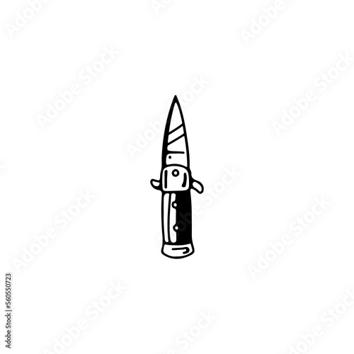 small knife concept vector illustration © ahmad yusup